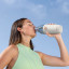 Sodastream Fizz & Go Easy Mix Insulated Stainless Steel Bottle, 710ml - Sand