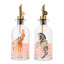 Yvonne Ellen Glass Oil and Vinegar Pourers, Set of 2