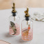 Yvonne Ellen Glass Oil and Vinegar Pourers, Set of 2