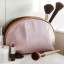 Thandana Big Mouth Leather Bag - Blush Leather