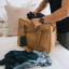 Thandana Large Weekender Bag - Hazelnut Leather