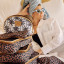 Thandana Packing Pods, Set of 6 - Cheetah Coffee 