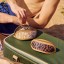 Thandana Laminated Fabric Glasses Case - Cheetah Coffee