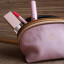 Thandana Leather Make Up Bag - Blush Leather
