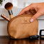 Thandana Leather Make Up Bag - Hazelnut Leather