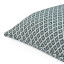 Humble & Mash Geo Chenille Dark Green Scatter Cushion Cover, 60cm x 60cm