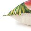 Humble & Mash Fun Toucan In Flight Linen Flax Printed Scatter Cushion with Feather Blend Inner, 60cm x 60cm