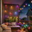 Govee RGBW Outdoor Clear Smart String Lights, 14.6m