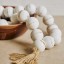 Thread Office Mango Wood and Jute Decor beads Objet