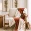 Haven & Hue Abstract Knitted Throw, 130cm x 170cm