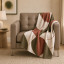 Haven & Hue Abstract Knitted Throw, 130cm x 170cm