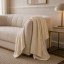 Haven & Hue Diamonds Knitted Throw, 130cm x 170cm