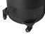 Alva Short Stand Ceramic Log Heater with Lava Rocks