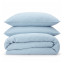 Humble & Mash Blue Muslin Duvet Cover Set - Double