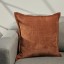 Humble & Mash Moretti Oxford Picante Scatter Cushion With Feather Blend Inner, 50cm x 50cm