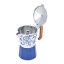 La Cafetiere Blu Fiorato Venice 6-Cup Espresso Maker, 290ml