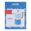 La Cafetiere Blu Fiorato Venice 6-Cup Espresso Maker, 290ml