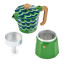 La Cafetiere Cyan Tides Venice 6-Cup Espresso Maker, 290ml
