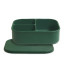 MicroGarden 3-Portion Silicone Bento Lunchbox - Moss