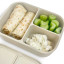 MicroGarden 3-Portion Silicone Bento Lunchbox - Mushroom