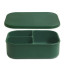 MicroGarden 3-Portion Silicone Bento Lunchbox - Moss