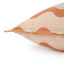 Humble & Mash Printed Summertime Curvy Pink & Red Stripe Outdoor Scatter Cushion, 60cm x 60cm