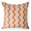 Humble & Mash Printed Summertime Curvy Pink & Red Stripe Outdoor Scatter Cushion, 60cm x 60cm