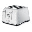 DeLonghi Brilliante 4-Slice Toaster, 1800W - White 