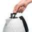 DeLonghi Brillante Cordless Electric Kettle, 1.7L - White 