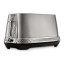 DeLonghi Diadema Long Slot 2-Slice Toaster, 1500W - Metallic