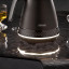 DeLonghi Diadema Cordless Electric Kettle, 1.7L - Black Metal