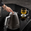 DeLonghi Diadema Cordless Electric Kettle, 1.7L - Black Metal