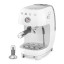 Smeg Manual Espresso Coffee Machine with Cold Brew - White
