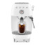 Smeg Manual Espresso Coffee Machine with Cold Brew - White
