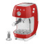 Smeg Manual Espresso Coffee Machine with Cold Brew - Red 