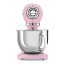 Smeg Retro 50's Style Stand Mixer, 4.8L - Pastel Pink