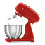 Smeg Retro 50's Style Stand Mixer, 4.8L - Red