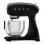 Smeg Retro 50's Style Stand Mixer, 4.8L - Black