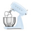 Smeg Retro 50's Style Stand Mixer, 4.8L - Pastel Blue