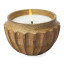 Humble & Mash Wooden Ribbed Filled Candle