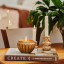 Humble & Mash Wooden Ribbed Filled Candle