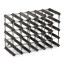 Swedish Wine Rack Dark Pine Wine Rack - 30-Bottle