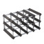 Swedish Wine Rack Dark Pine Wine Rack - 12-Bottle