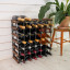 Swedish Wine Rack Dark Pine Wine Rack - 42-Bottle