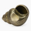 Thread Office Cast Aluminum Antique Gold Cantharus Shell Objet