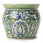 Thread Office Earthy Greens Ceramic Planter, 15cm