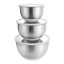 MicroGarden Stainless Steel Mixing Bowls, Set of 3