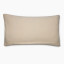 Thread Office Abstract Sea Blue Embroidery Scratch Scatter Cushion with Feather Blend Inner, 40cm x 70cm back view