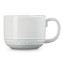 Le Creuset Stoneware San Fran Mug, 250ml - White