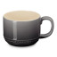 Le Creuset Stoneware San Fran Mug, 250ml - Flint